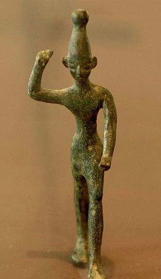 Ba'al figurine (c 12th century BC)