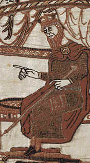 Edward the Confessor as shown on the Bayeaux Tapestry