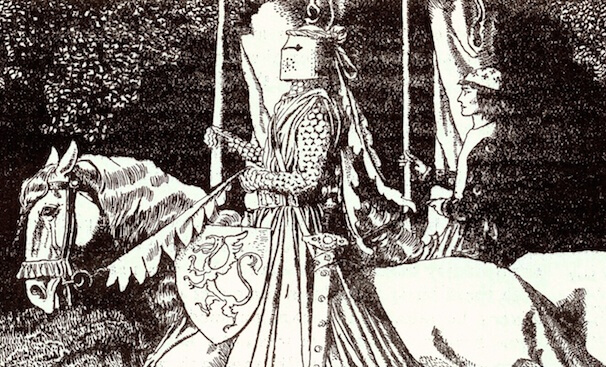 Depiction of Sir Gawain (1903)