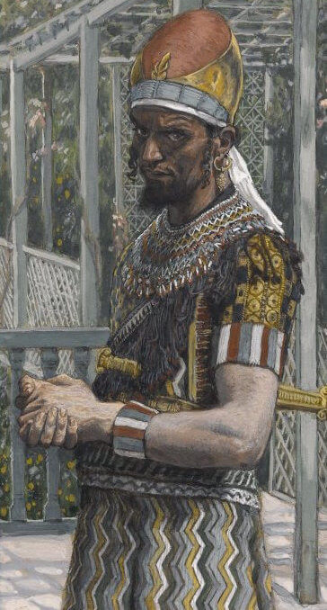 Depiction of Herod the Great by James Tissot (c. 1890)