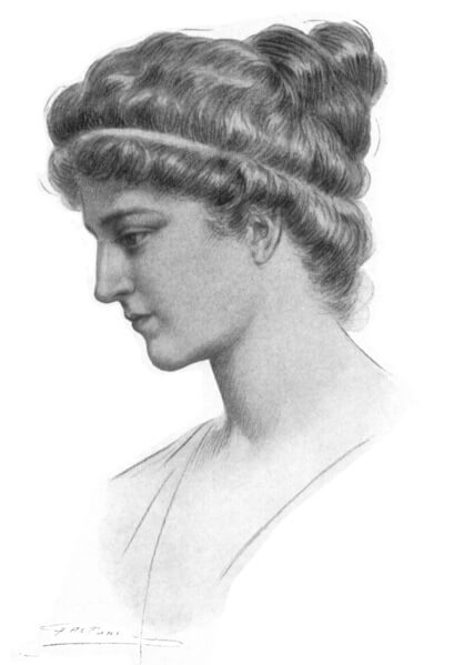 Hypatia of Alexandria in a 1908 illustration