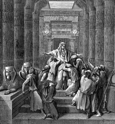 Joseph Makes Himself Known to His Brothers, by Gustave Doré (1866)