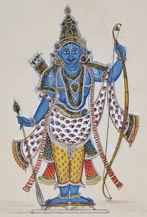 Painting of Rama (c. 1820)