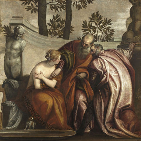 Susanna and the Elders by Veronese (1570)