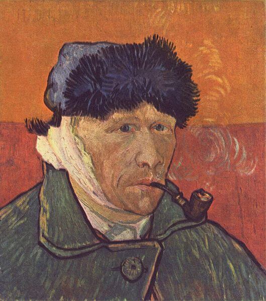 Vincent van Gogh self-portrait (1889)