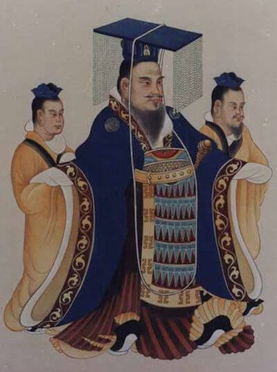 Traditional depiction of Emperor Wu of Han