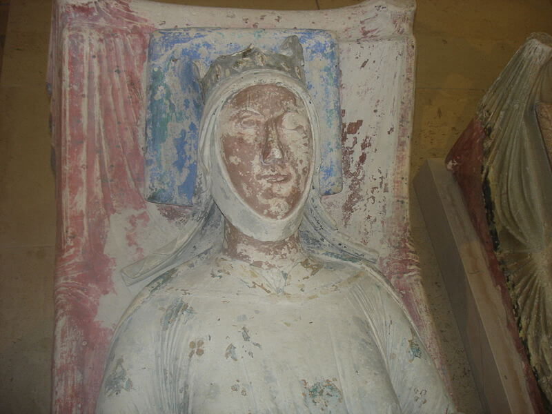 Eleanor of Aquitaine's tomb effigy