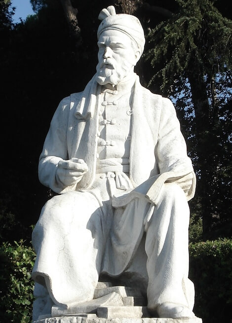 Statue of Firdausi in Rome