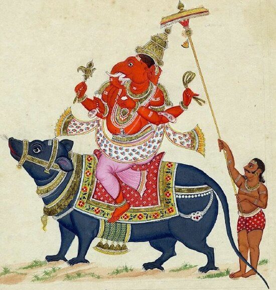 Depiction of Ganesha (1816)
