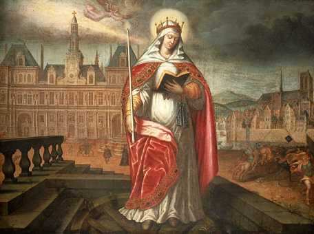Depiction of Saint Geneviève