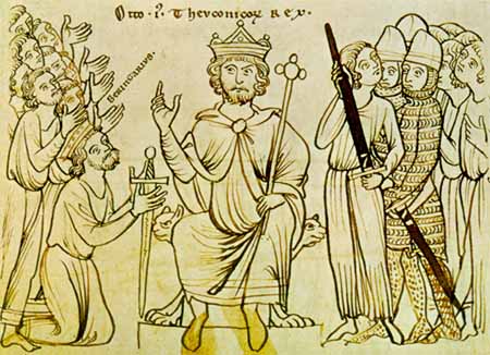 12th-century depiction of Otto the Great