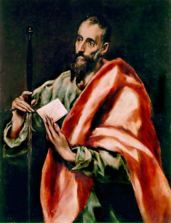 Saint Paul by El Greco (1614)