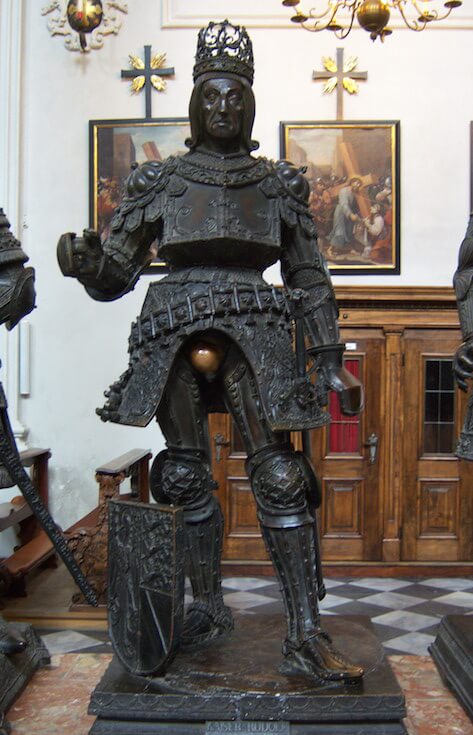 Statue of Rudolf I of Germany