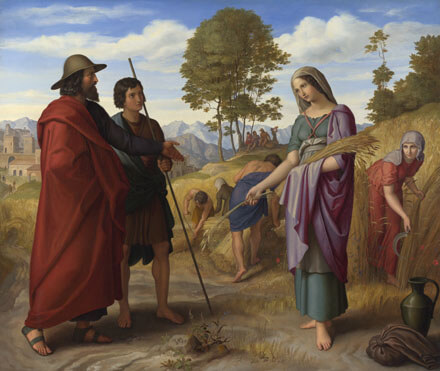 Ruth in Boaz's Field by Julius Schnorr von Carolsfeld (1828)