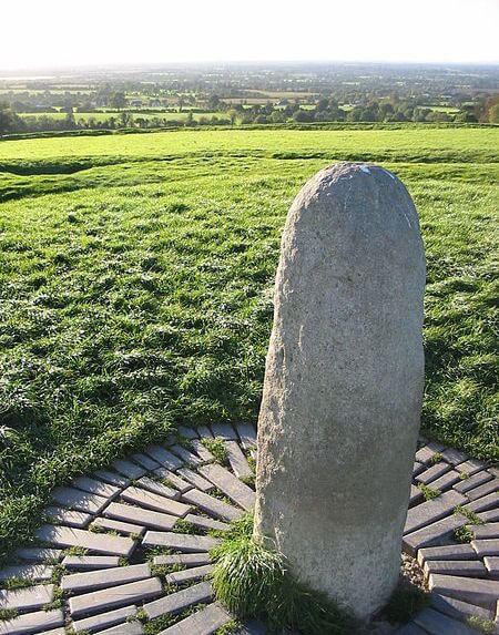 View from the summit of the Hill of Tara in Ireland