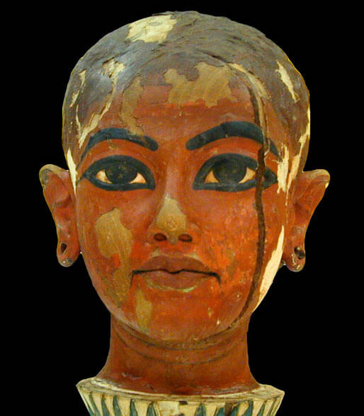 Bust of Tutankhamon, from his tomb