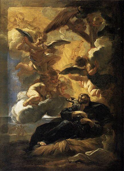 The Vision of Francis Xavier by Giovanni Battista Gaulli