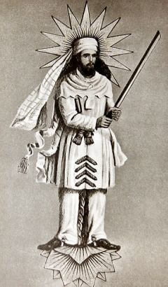 19th-century depiction of Zarathustra